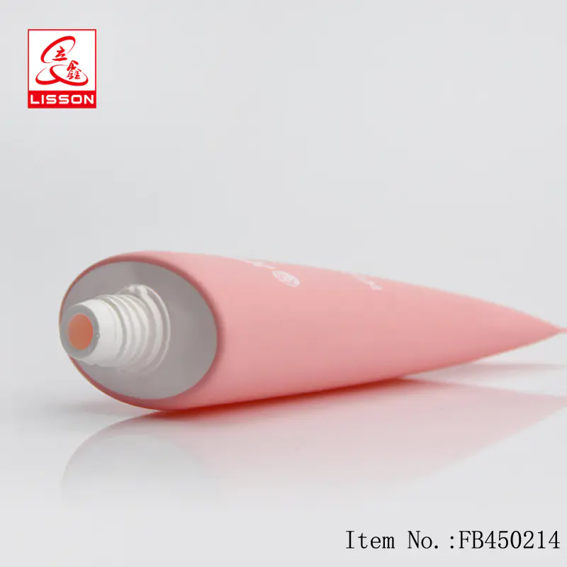 Beauty Design Cosmetic Packaging Tube 50ml Pink With Filp Top Cap