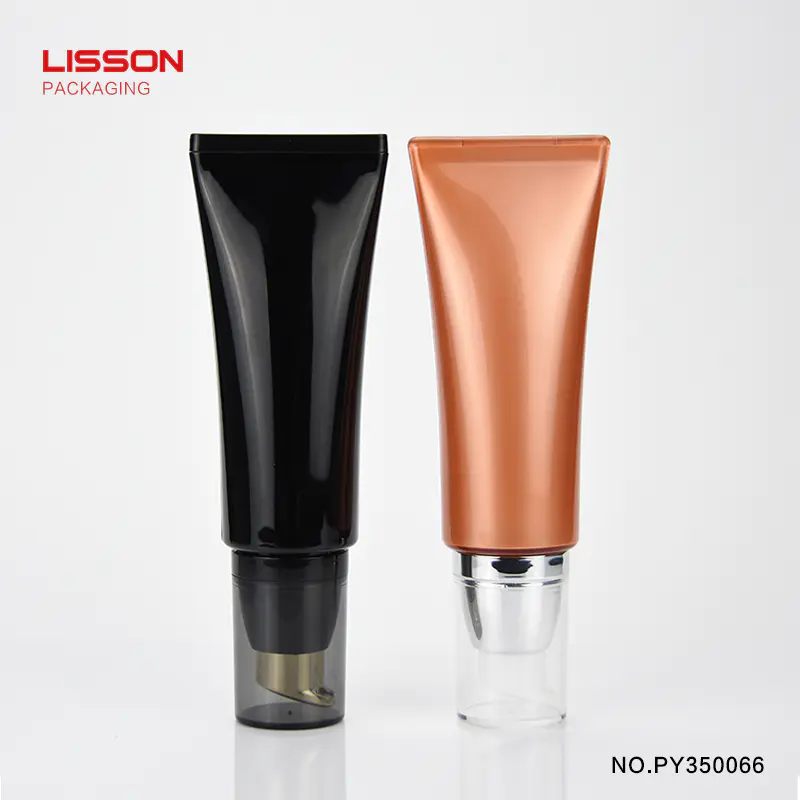 BPA Free Cosmetic Airless Pump Tube Packaging Airless Pump Bottle For BB Cream