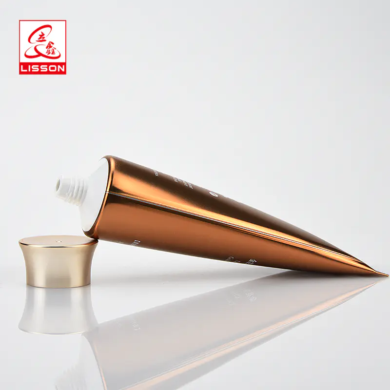 Luxury Cosmetic Tube Packaging With Beauty Packaging Screw Cap For Skin Cleaner