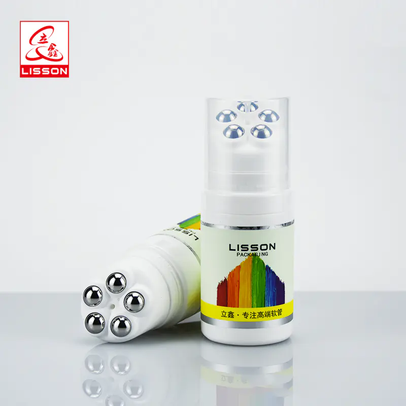 100ml empty custom roller on cosmetic massage ball bottle packaging