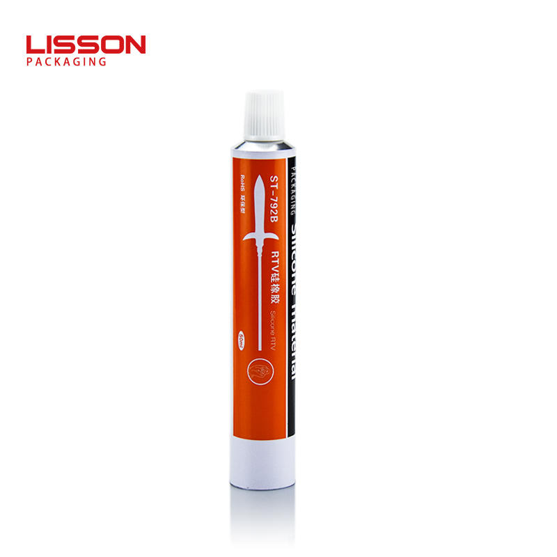 D25mm eco-friendly aluminum squeeze skincare packaging tube