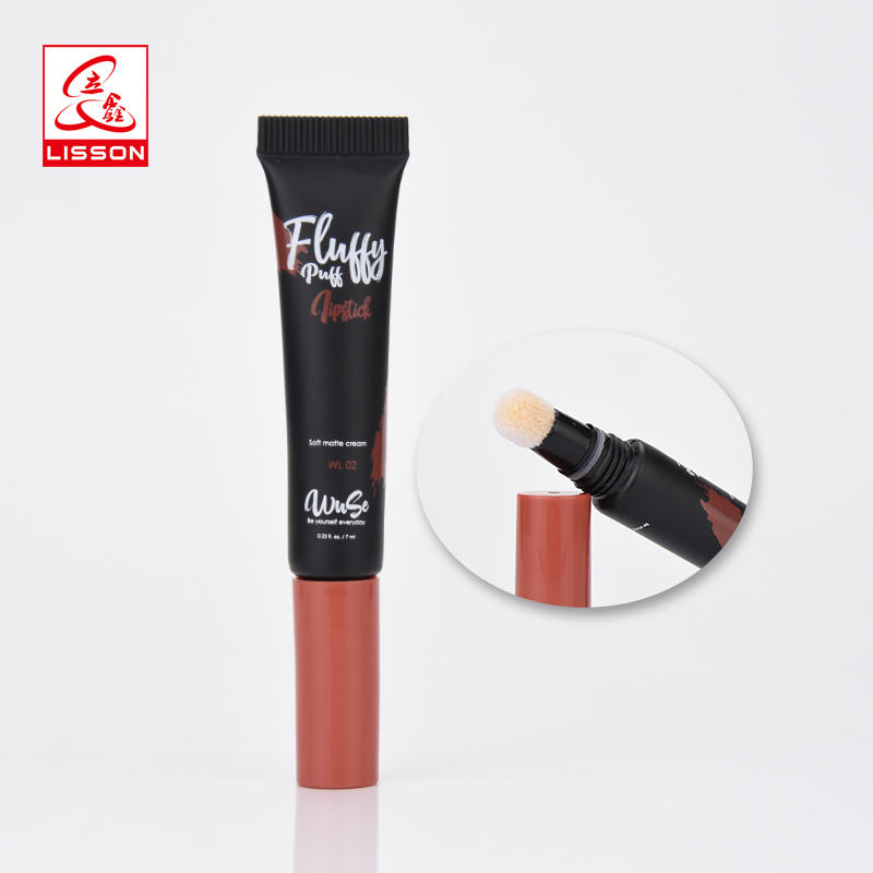 Luxury Cosmetic Packaging Foundation Cream Tube With Make Up Brush