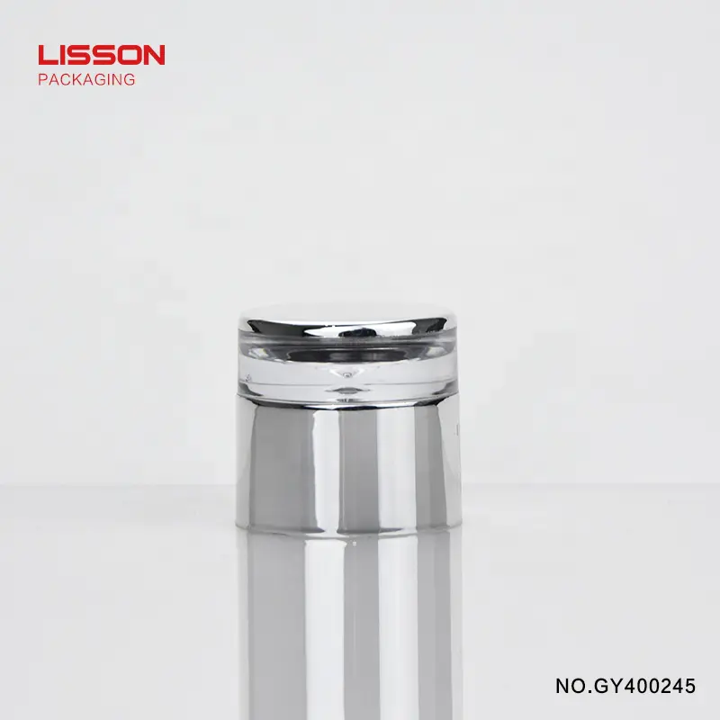 Acrylic Luxurious Cosmetic Tubes Packaging With Acrylic Special Screw Cap