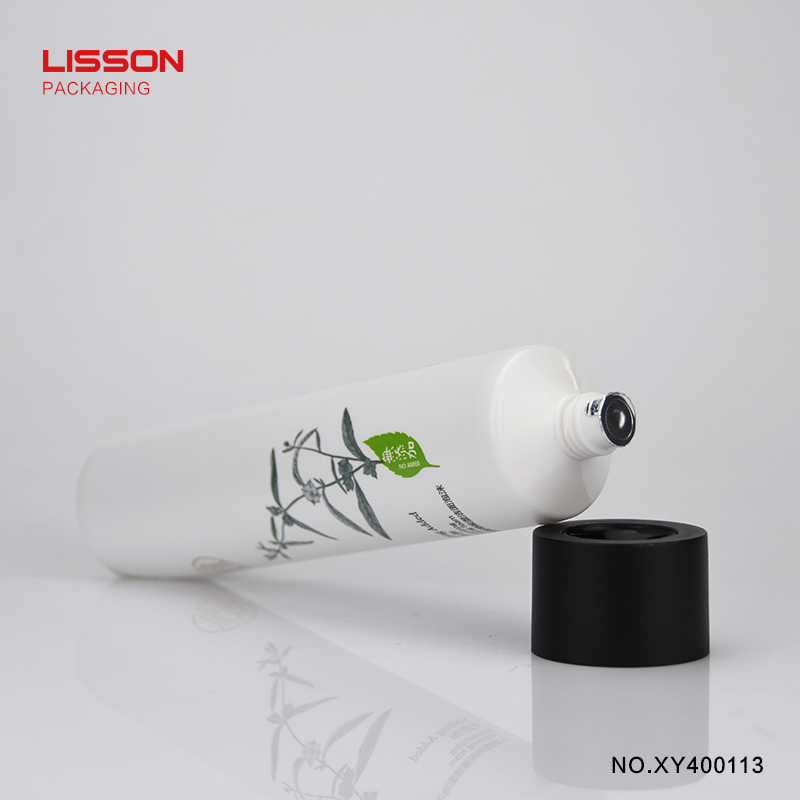 Tubo de embalaje de extensión de cabello con logotipo privado personalizado de 100 ml