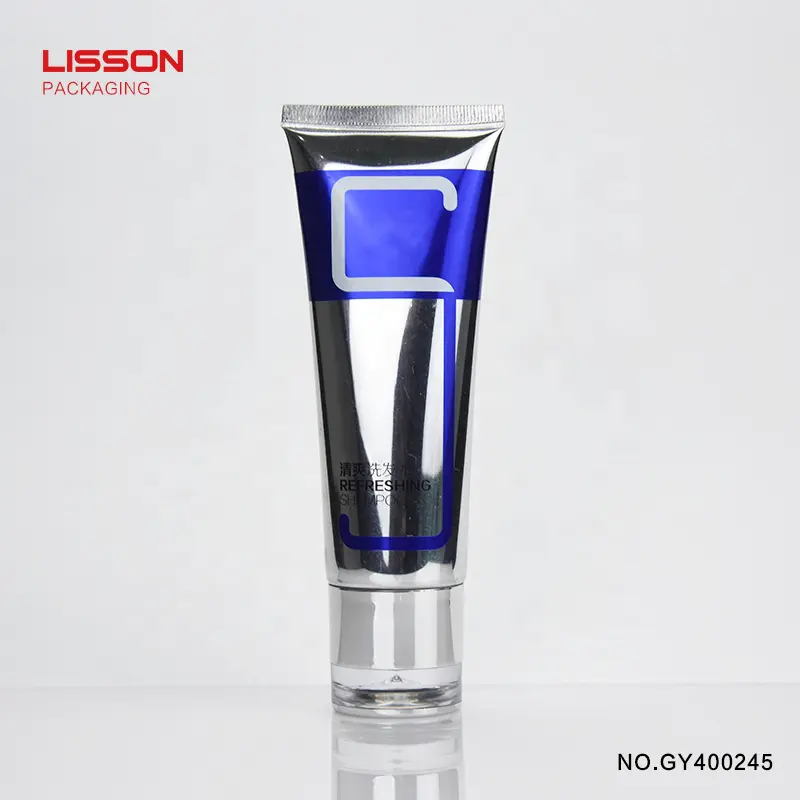 Acrylic Luxurious Cosmetic Tubes Packaging With Acrylic Special Screw Cap