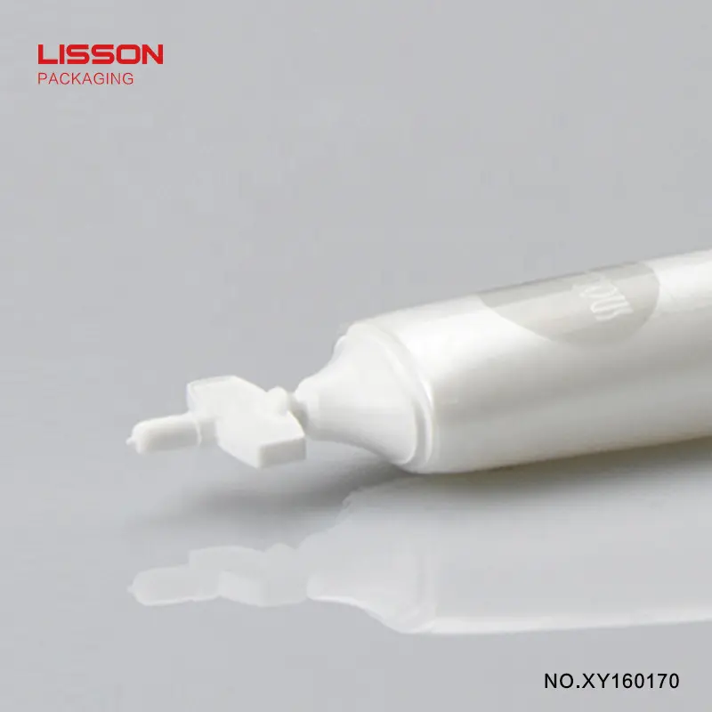 10ml flat flexible plastic tubecosmetic soft tube with twist off