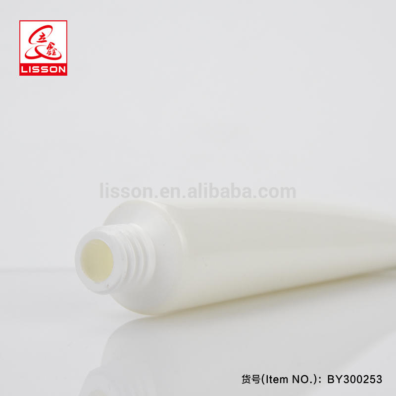Eco-friendly Empty soft plastic cosmetic airless pump tube for BB cream