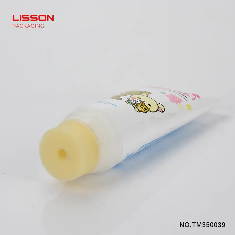 Industry oil Tubes 85g PE soft tube with Sponge Applicator