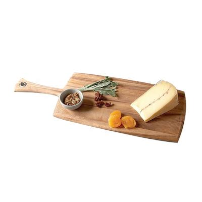 High grade unfinished wooden bread pizza cutting board