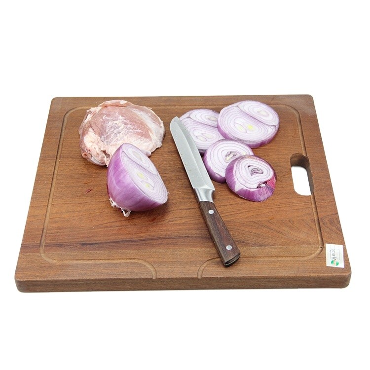 Eco friendly wooden chopping cutting board for fruit