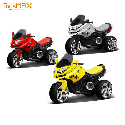 Top sale fashion design baby ride on car toy music light electric motorcycle for kids