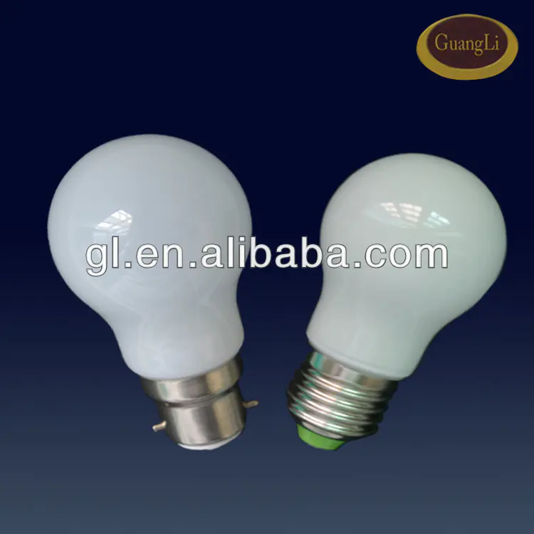 CE certificate 110v/220v e27/b22 colorful plastic led bulb 0.5w housing led bulb