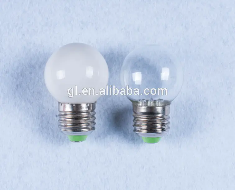 E27 B22 110V or 240v indoor led light bulb lamp type G40 7 LED