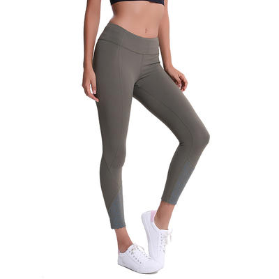 Sex Fitness Lady'S Shiny Sport Yoga Pants With Back Pocket