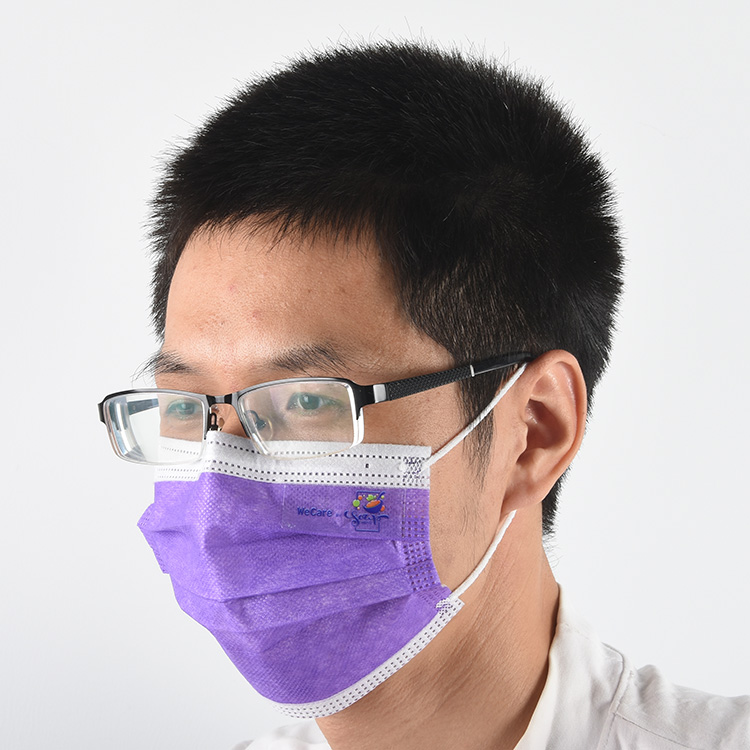 Factory Directly Customized Colorful Filter Protectivemask Disposable Facemasks 3-Ply Maskface Shield