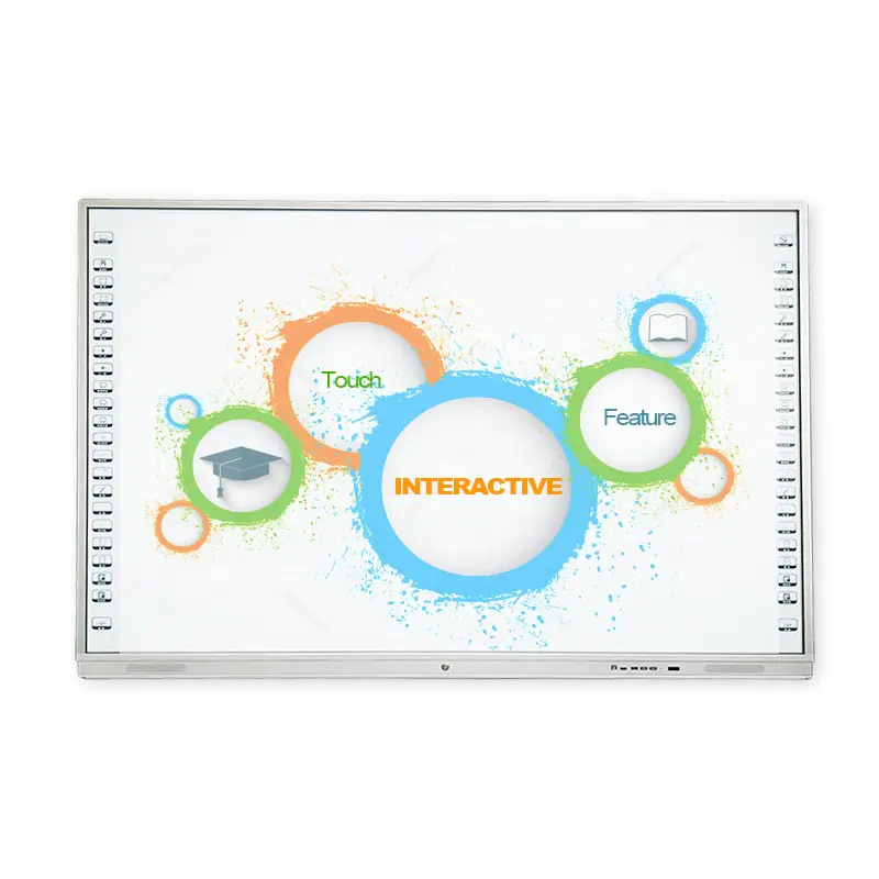 Multi Touch Screen Smart Board All In One Interactive Whiteboard Manufacturer For Education