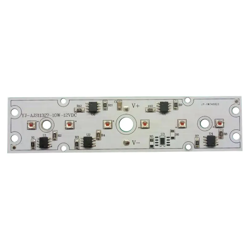 Low Voltage DC 12V 10W C-ree 3535 XPE2 625-645nm LED Module PCBA for Machine Vehicles Cars Work Light