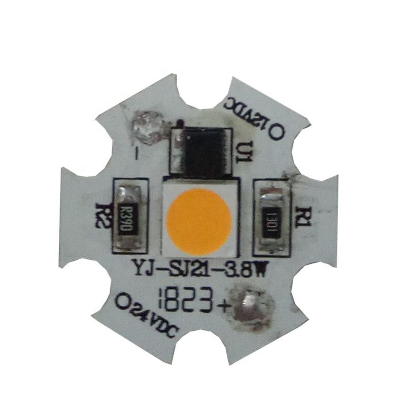 Low Voltage DC 12V 3.8WRa80 linear roundaluminium smd dob driverless led module pcb pcba for ceiling light Crystal lamp