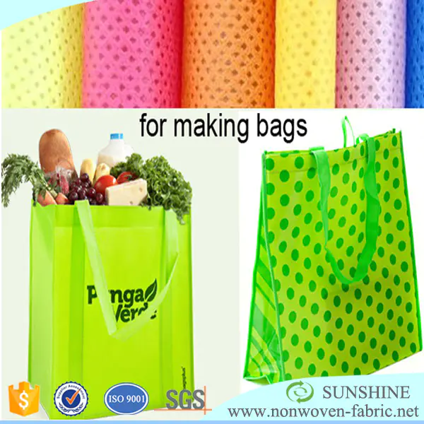 make to order PP Non Woven Material shopping handle Bags