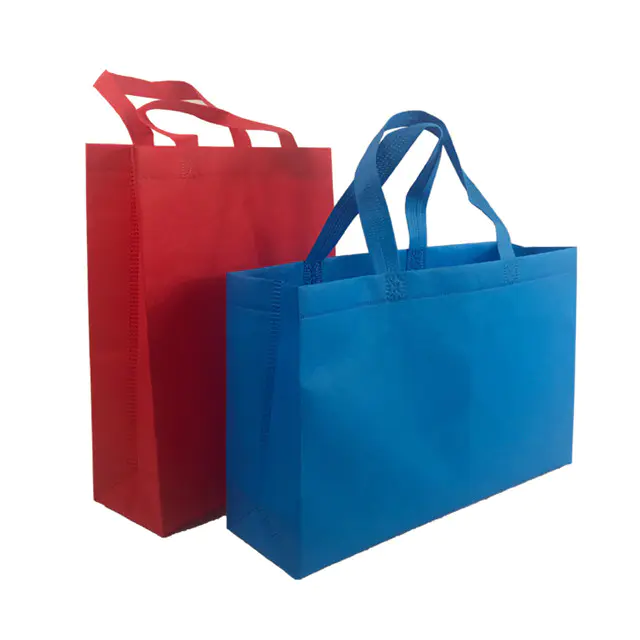 100% PP Spunbond Economy Nonwoven Popular Bag Non woven Fabric Eco Friendly Reusable Nonwoven Bag