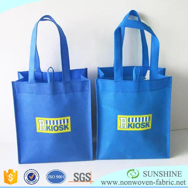 Colour Nonwoven Fabric Eco Bags For Shopping Bag