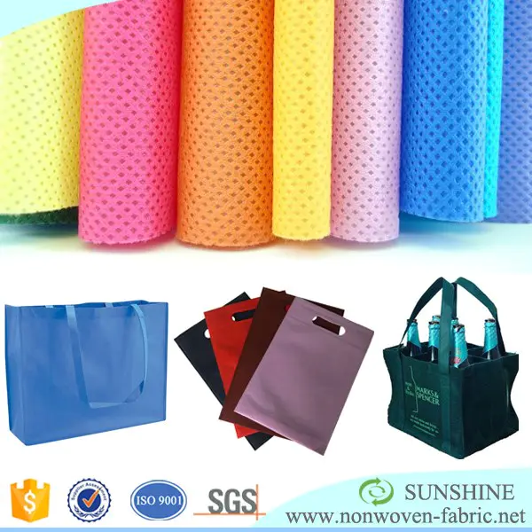 Factory make-to-order D-cut bagmaking material polypropylene spunbonded nonwoven fabric