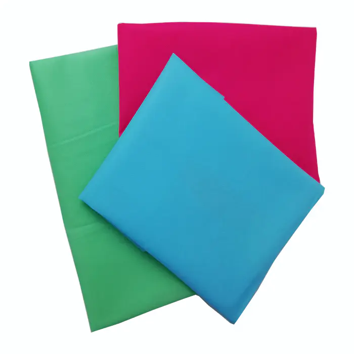 D-cut bag Colorful making material polypropylene spunbonded nonwoven fabric