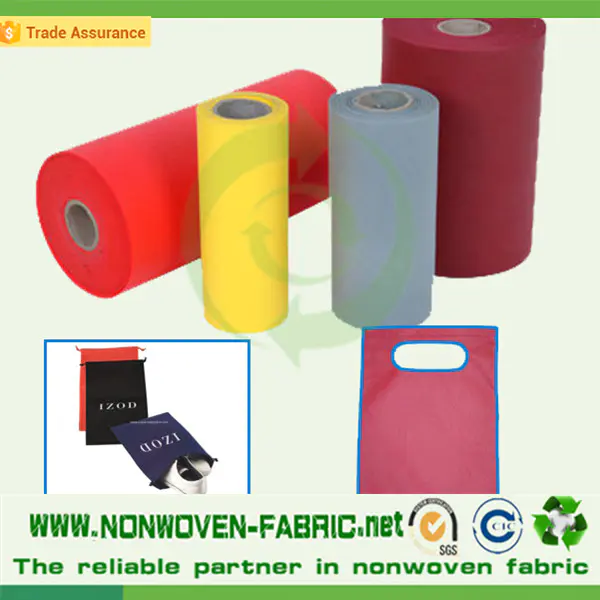 TNT Fabric Raw Material PP Spunbonded Nonwoven for Bag Use
