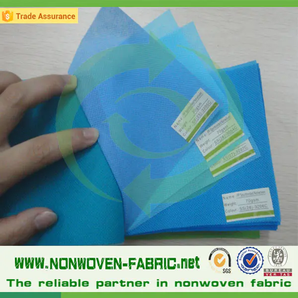 Full Color Range TNT Nonwoven Rollo Telas for Bag Making