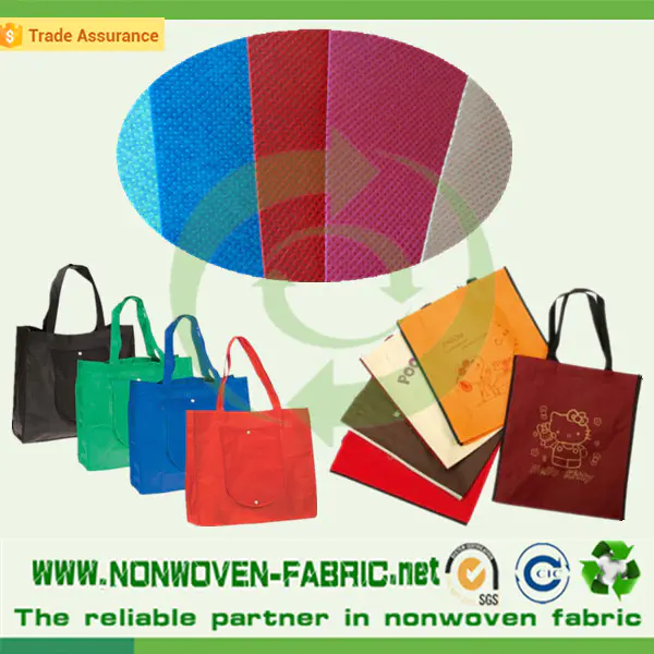 TNT Fabric Raw Material PP Spunbonded Nonwoven for Bag Use