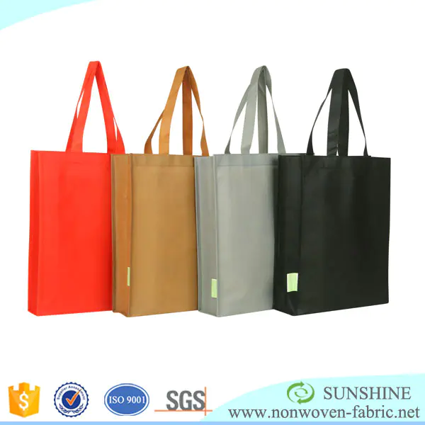 Promotional Shopper Bag Fabric Material 100% PP Spunbond Non-woven Fabric