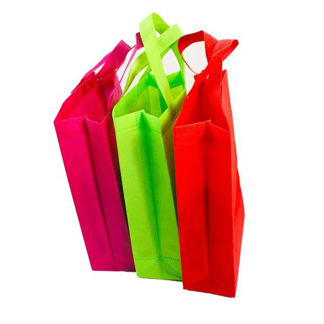 Promotion Cheap Ecological Reusable Non woven Advertising Shopping Bags Manufacturer