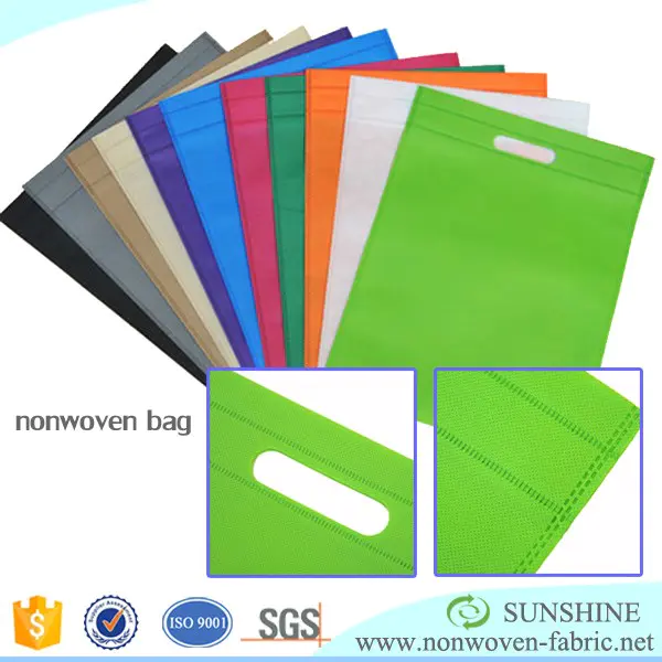 D- Cut Shopping Non Woven Bag Eco-friendly D-cut nonwoven bag