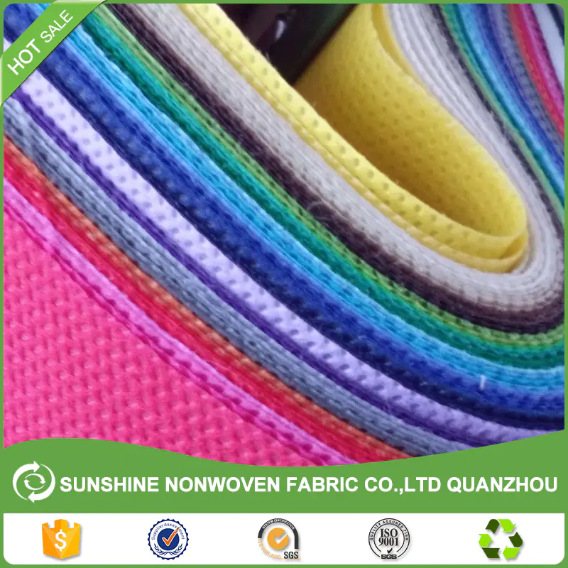 Sunshine non woven polypropylene spunbonded nonwoven fabric for non-woven fabric bag wholesale fabric rolls manufacturer