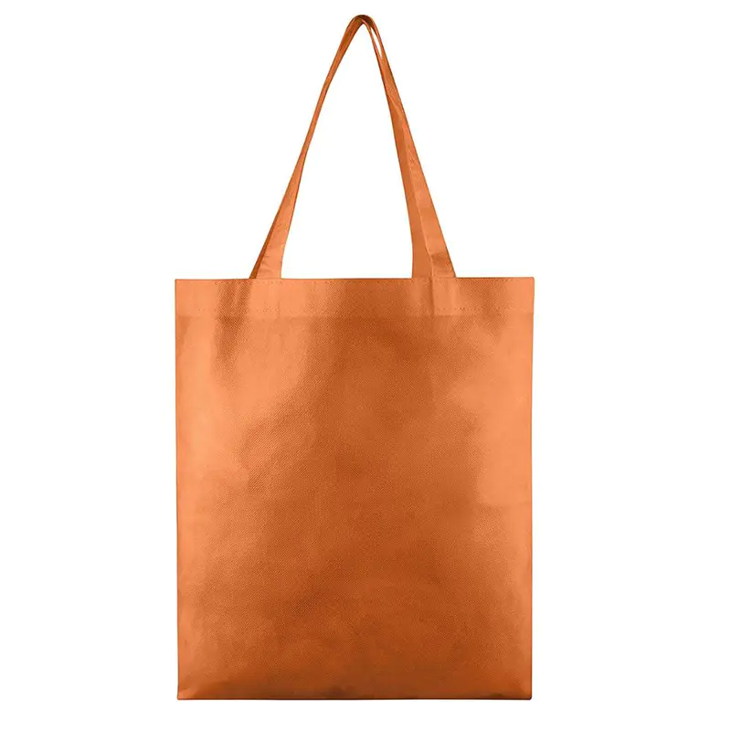 Eco-friendly reusable spunbond plain wholesale non woven fabric shopping bag