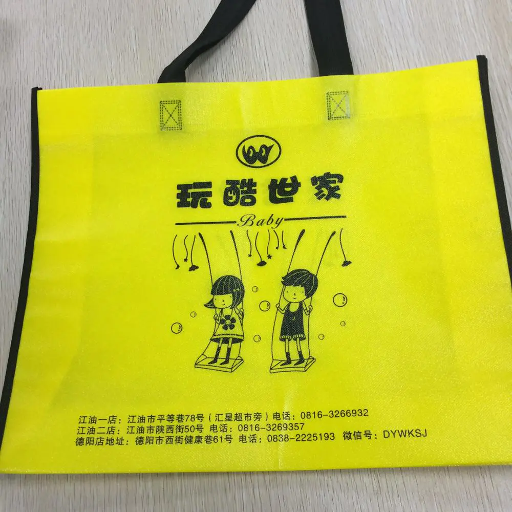 Customizable cheap PP Non Woven Material shopping handle Bags