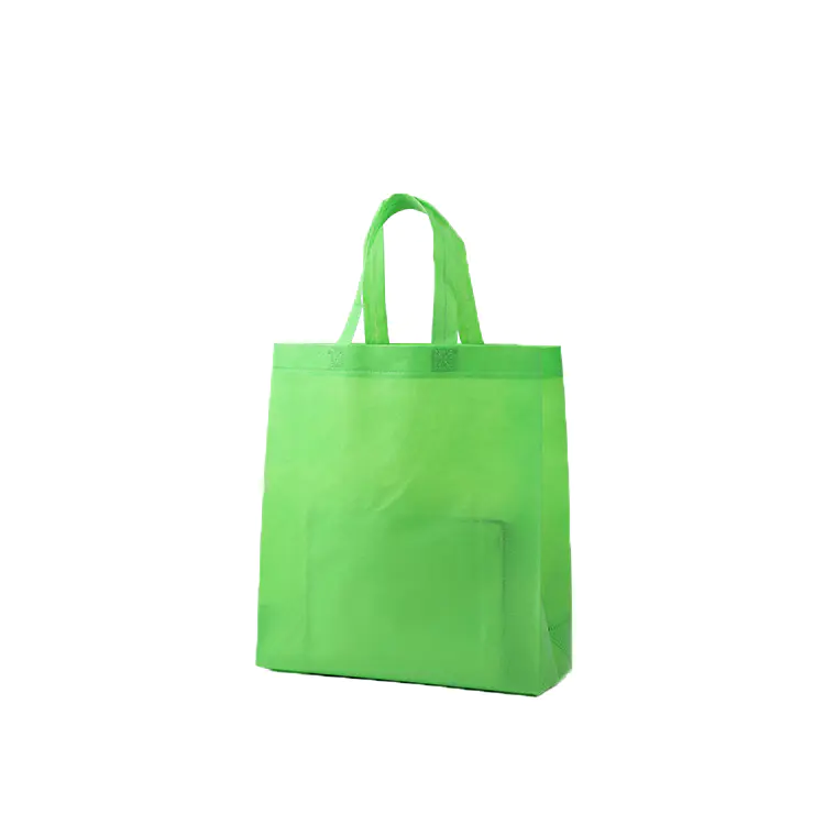 Hot saleeco shopping bag material 100% PP 80gsm nonwoven fabric