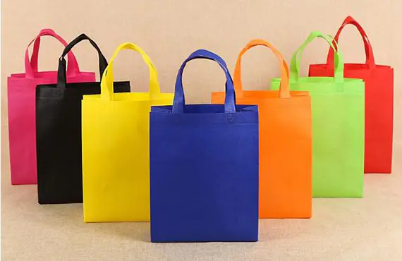 Cheap Price Custom Logo Printed Eco Friendly Fabric Carry Non Woven Bags Promotional Reusable Shopping Bag
