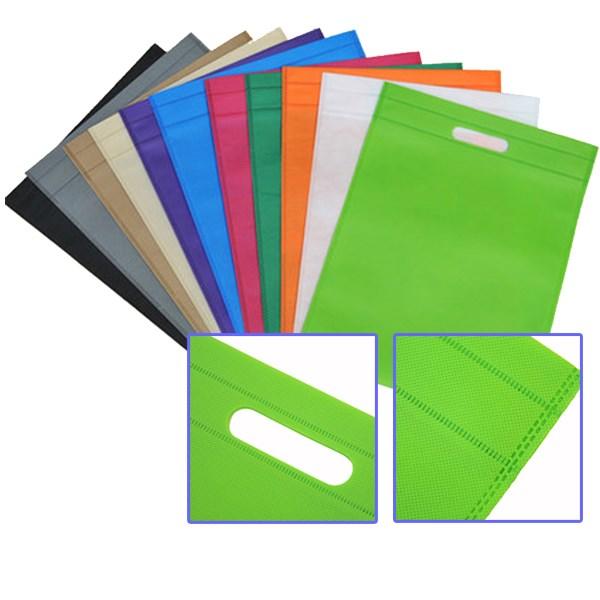 factory supply cheapDie Cut Shopping bags PP Non Woven fabric Eco-friendly nonwoven bags