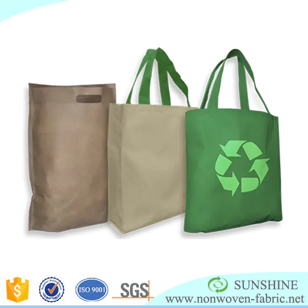 Colour Nonwoven Fabric Eco Bags For Shopping Bag