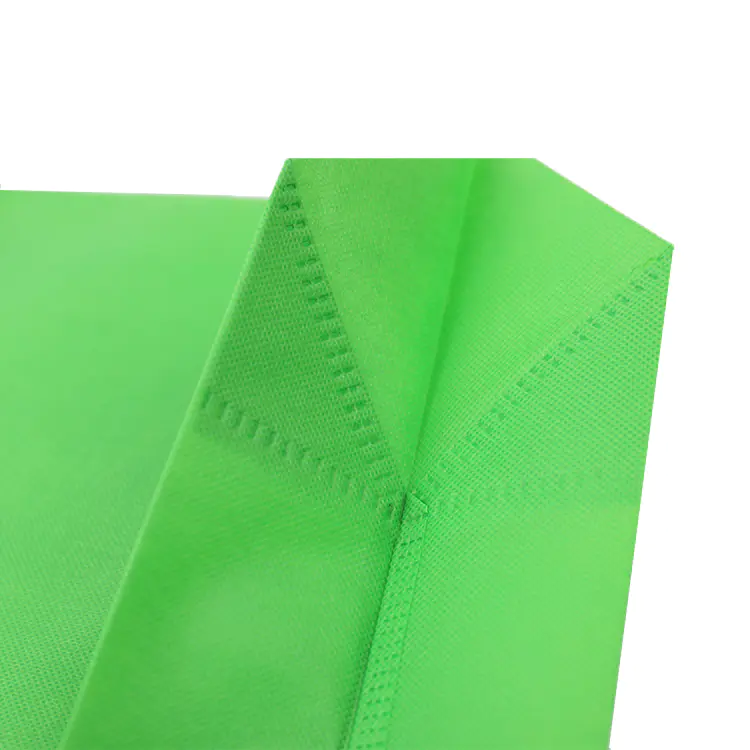 Hot saleeco shopping bag material 100% PP 80gsm nonwoven fabric