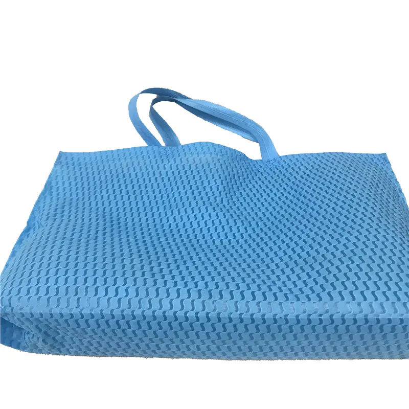 PP Spunbond Nonoven Fabric Material Embossed Bag non-woven Shopping Bags