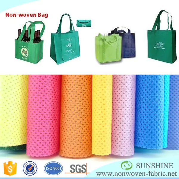 newly PP spunbond bag material non woven fabric roll from China supplier