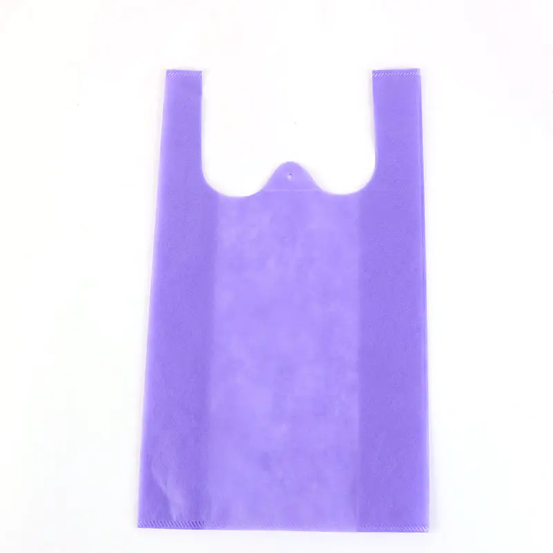 polypropylene nonwoven bag wholesale cheap non-woven shopping bag W-cut