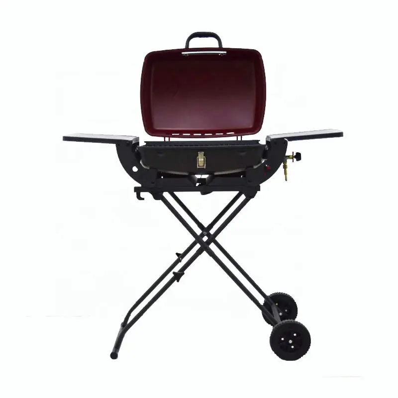 Tabletop Gas BBQ Grill Home Use Flameless Barbecue Gas Grill