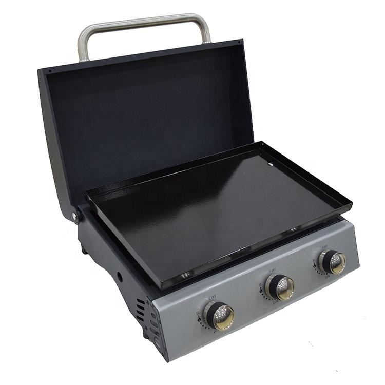 2021 NEW Design Portable Tabletop Gas Grill Plancha Gas Barbecue Gas Grill Stove