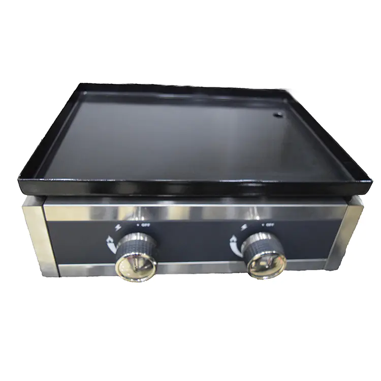 Built-in Barbecue Gas Grill LPG BBQ Grill Plancha