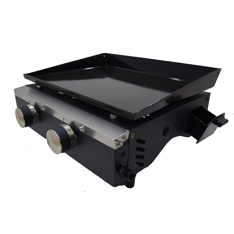 Built-in Barbecue Gas Grill LPG BBQ Grill Plancha