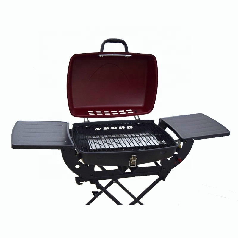 Outdoor Collapsible BBQ Gas Grill BBQ Trolley