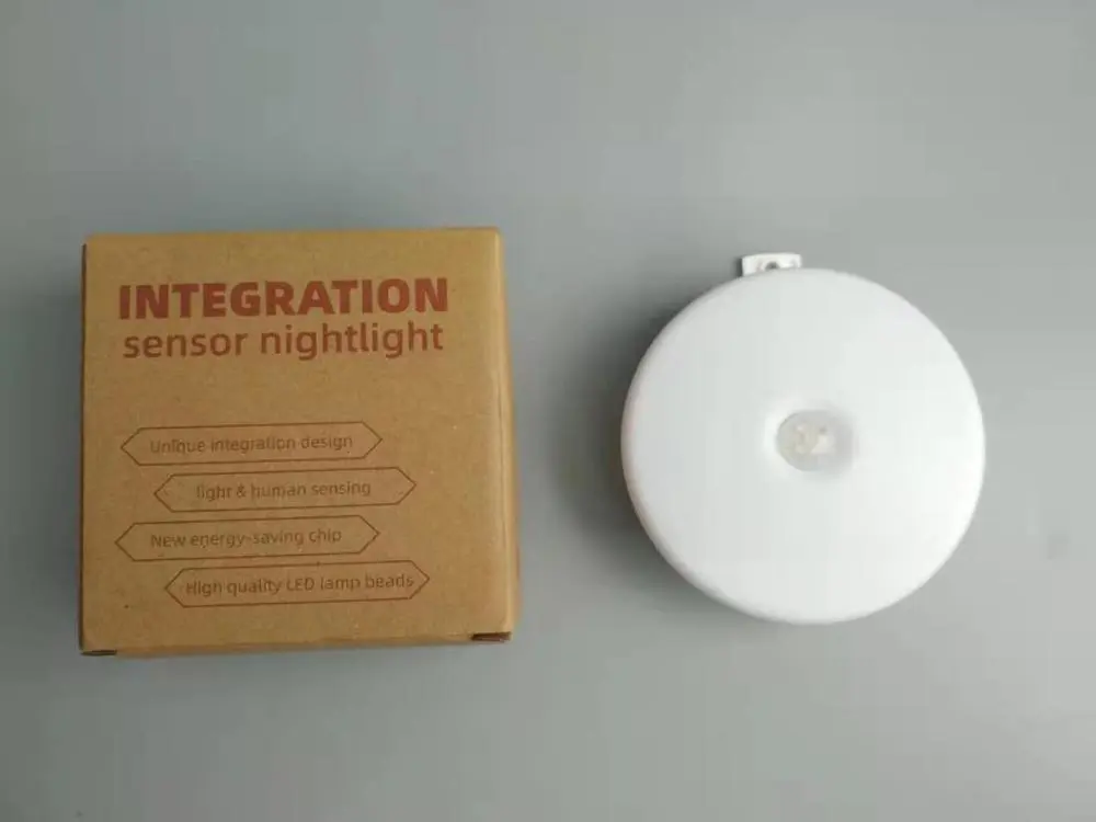 WA09-1 5LED 4.5V 1W ABS material motion sensor LED battery night light for stage bedroom